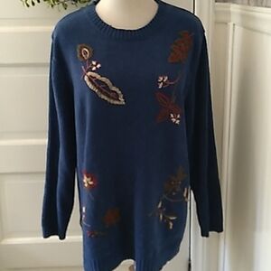 Vintage Bobbie Brooks fall sweater Large